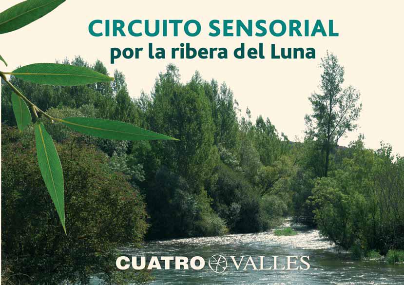 Cuatro Valles - banner circuito sensorial por la ribera del luna